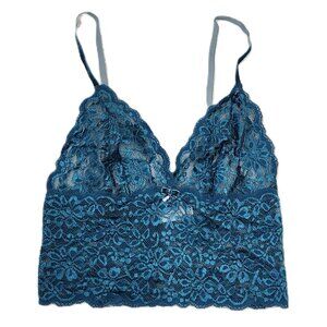 Teal Lace Camisole
